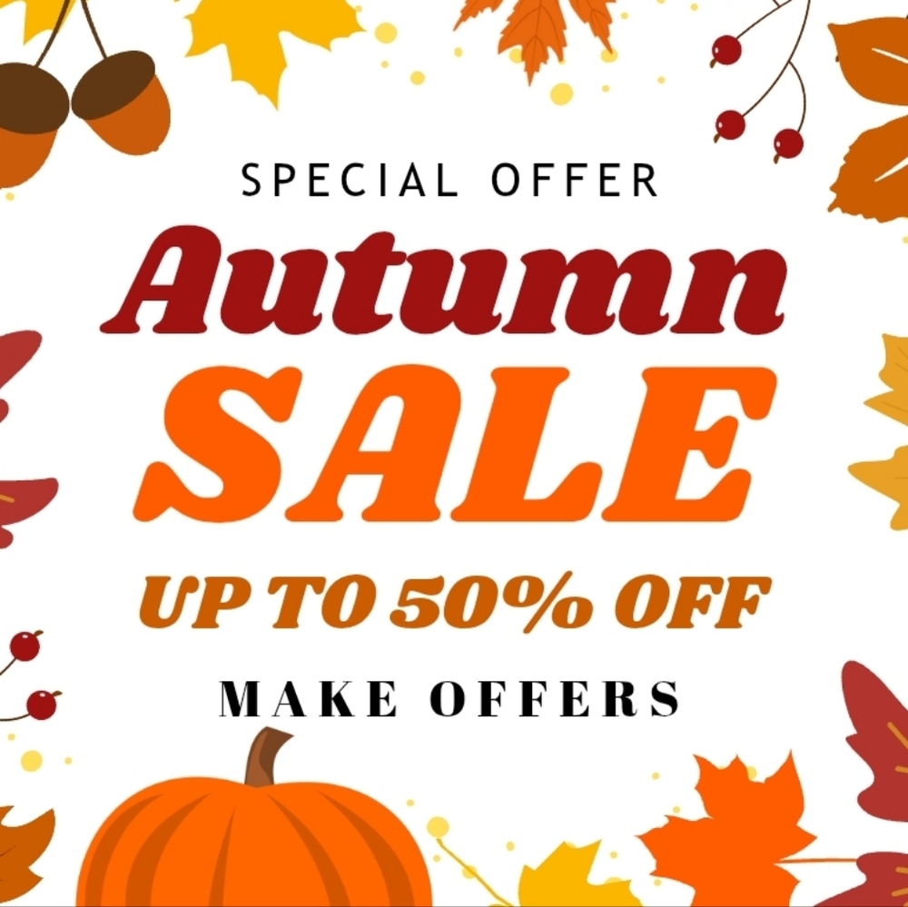 Sale *No item that has a listing stating :Sales don't apply 😉